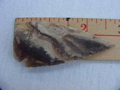 Reproduction arrowhead spear point 2 3/4  inch jasper x979