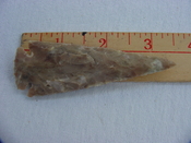 Reproduction spear head spearhead point 3 1/2  inch jasper z138