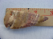 Reproduction arrowhead arrow head 2 3/4  inch jasper z36
