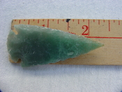 Reproduction arrowhead 2 1/4  inch jasper arrow head z55