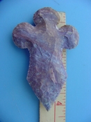  Reproduction arrowhead cross 4 1/4 inch jasper cr10 