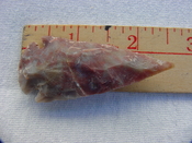  Reproduction arrow head 2 1/2 inch jasper arrowhead z13 