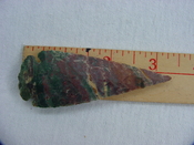  Reproduction spearhead point spear head 3 1/4 inch jasper x274 