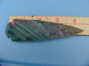  Reproduction arrowhead 4 1/2 inch jasper z274 