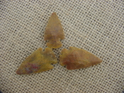  3 special arrowheads reproduction multi colored arrowheads k111 