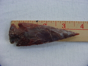  Reproduction spear head spearhead point 3 3/4 inch jasper x644 