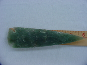  5 3/4 inch reproduction spearhead jasper spear head point x1 