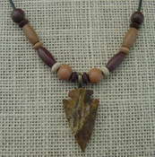  1.61" arrowhead necklace replica arrow head point necklace na98 