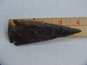  Reproduction spear head spearhead point 4 inch jasper x701 