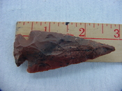  Reproduction arrowhead spear point 2 3/4 inch jasper x783 