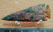  4" inch replica spearhead jasper stone point for sale ya327 