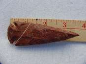  Reproduction arrowheads 3 1/2 inch jasper spearhead x168 
