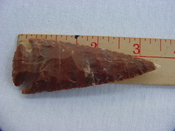  Reproduction spear head spearhead point 3 1/2 inch jasper x802 
