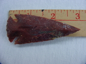 Reproduction arrow head arrowhead 2 3/4 inch jasper x816 