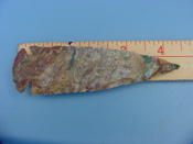  Reproduction arrowhead 4 1/4 inch jasper z286 