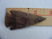  Reproduction arrow head 2 1/2 inch jasper arrowhead x795 