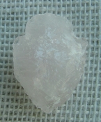  1.61" inch rose quartz arrowhead large rose quartz chakra rq5 