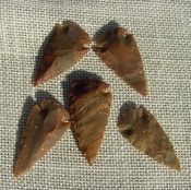  2" inch arrowheads bulk 5 pack reproduction arrow points hs21 