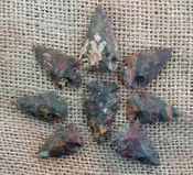  8 arrowheads reproduction multi colors arrowheads points ks158a 