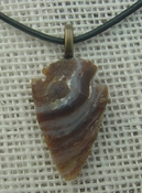  Arrowhead necklace 1.33" replica arrowhead point necklace na117 