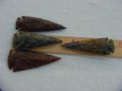  4 reproduction spear head spearhead point 3 1/4 inch jasper cy98 