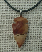  Arrowhead necklace 1.33" replica arrowhead point necklace na105 