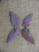  4 special arrowheads reproduction multi colored arrowheads k77 