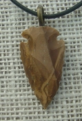  1.37" arrowhead necklace replica arrow head point necklace na106 