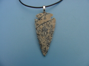  2 1/4" arrowhead necklace reproduction beautiful replica wrn48 
