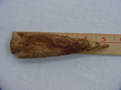  5 inch spearhead replica brown marbled spear head point x548 