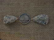  2 Specialty arrowheads reproduction multi colored points ke13 
