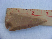  Reproduction arrowhead arrow point 2 3/4 inch jasper x989 