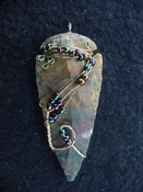  Reproduction arrowhead pendant make your own custom jewelry ap17 