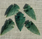  2" inch arrowheads bulk 5 pack reproduction arrow points sa575 
