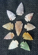  Translucent transparent 10 arrowheads replica arrowheads tp95 