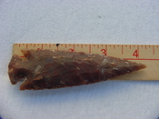 Spearhead arrowheads reproduction 4 1/4 inch jasper x163 