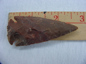  Reproduction arrow head 2 1/2 inch jasper arrowhead x786 
