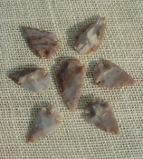  7 stone arrowheads replica light arrow heads bird points sa18 