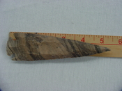  Modern spearhead reproduction 5 1/4 inch agate or jasper x328 