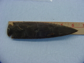  Reproduction arrowheads 6 1/4 inch jasper x129 