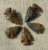  5 arrowheads multi colors replica arrowheads bird points sa370 