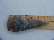  Reproduction spear head spearhead point 3 1/2 inch jasper x414 