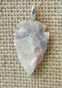  1.41 druzy arrowhead necklace replica beautiful crystal na157 