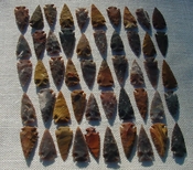  1 spearhead arrowheads reproduction 2" inch replica points 2bu3 