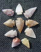  Translucent transparent 10 arrowheads replica arrowheads tp22 
