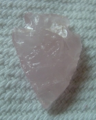  1.33" inch pink rose quartz arrowhead rose quartz chakra rq10 