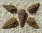  2" inch arrowheads bulk 5 pack reproduction arrow points hs23 