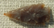  2 1/4" inch arrowhead replica brown stone arrow head point sa326 