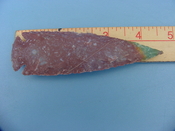  Reproduction arrowhead 4 1/2 inch jasper z227 