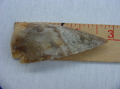  Reproduction arrowhead spear point 2 3/4 inch jasper x781 
